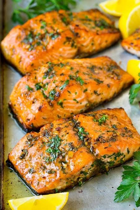 BAKED FISH SALMON